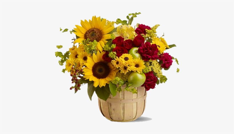 Sunflower Bouquet Png - Will You Be My Hostess?/sunflowers Card, transparent png