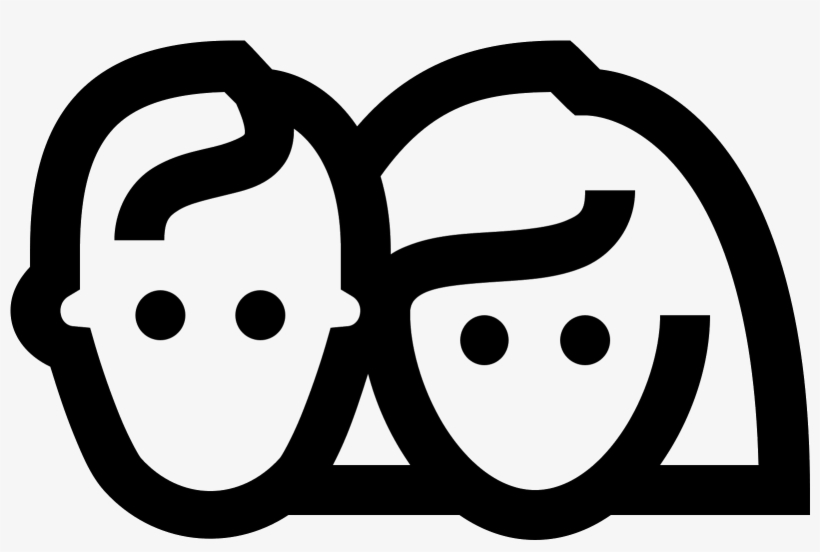 Png Royalty Free Library Icon Free Download Png And - Hombre Y Mujer Icono, transparent png