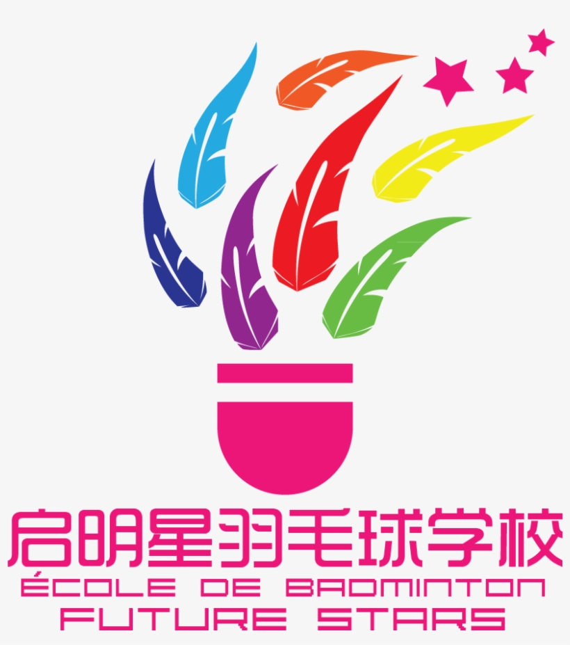 Logo Create École De Badminton Future Stars - Portable Network Graphics, transparent png