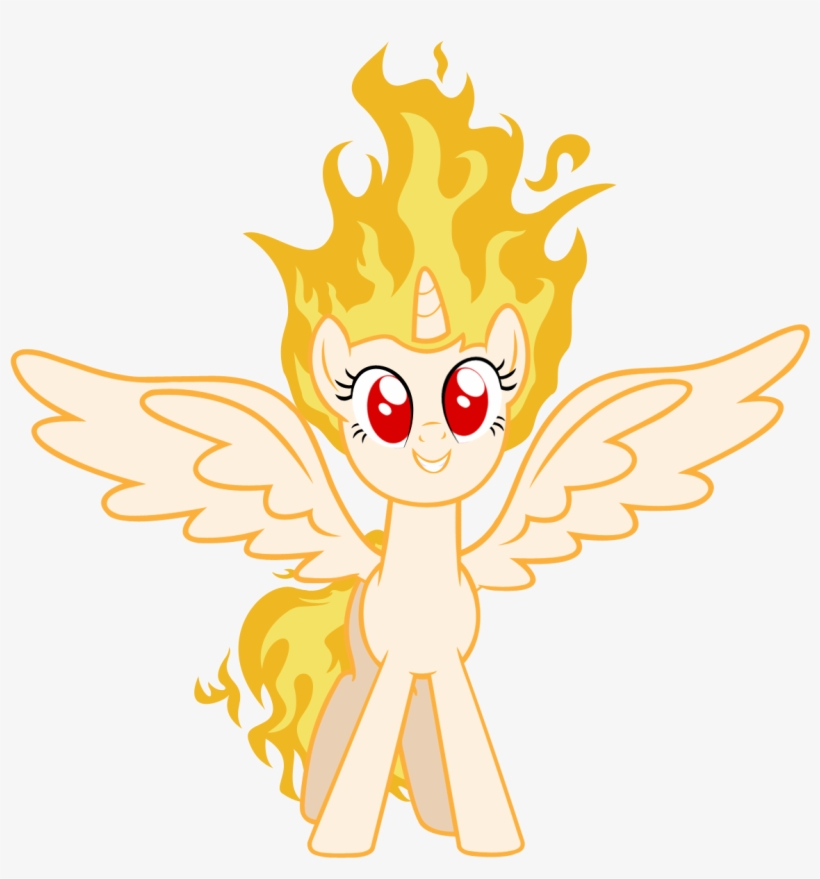 Twilicorn Is On Fire By Mlartspecter-d5yqm2i - Fire Twilight, transparent png