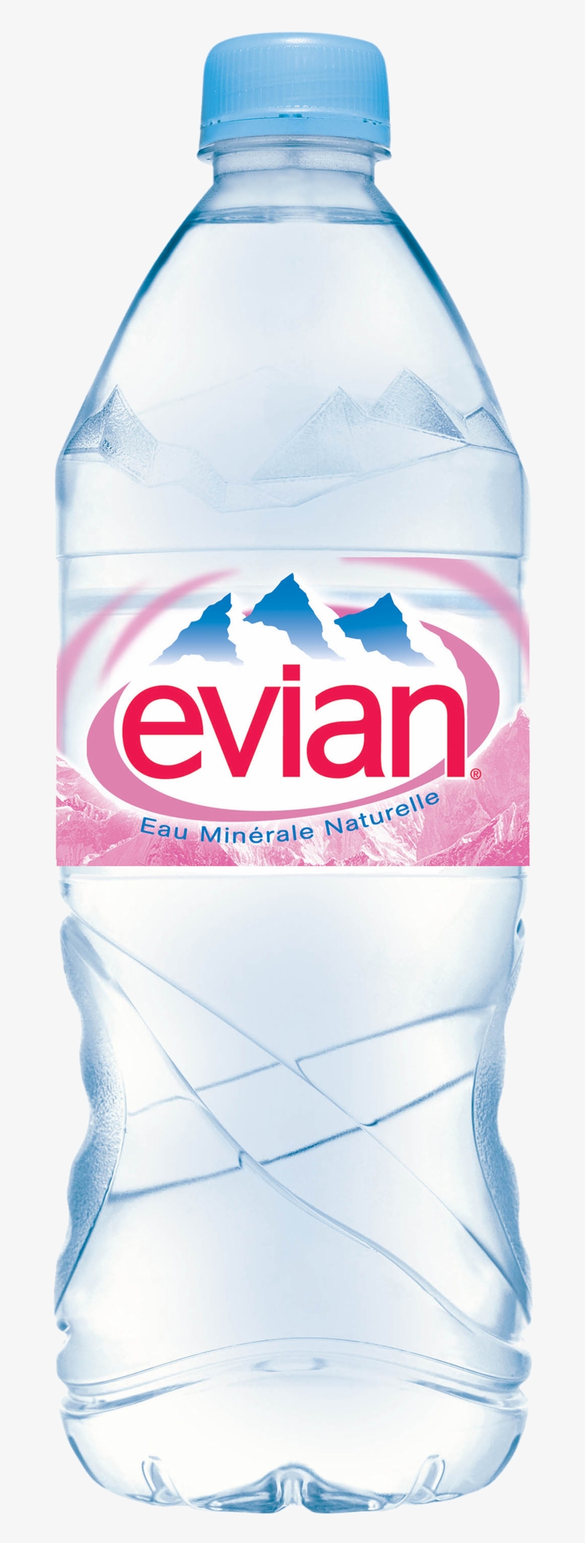 Evian Water, transparent png
