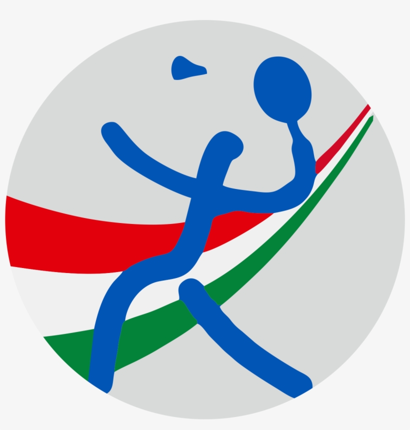 Jpg Free Stock Badminton Clipart Symbol - Badminton Federation Of Tajikistan, transparent png