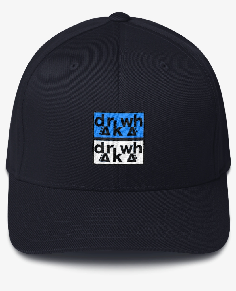 Blue/white Cap - Hat, transparent png