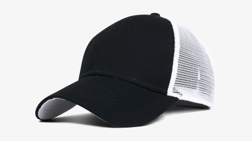 Black/white - Dark Blue And White Cap, transparent png
