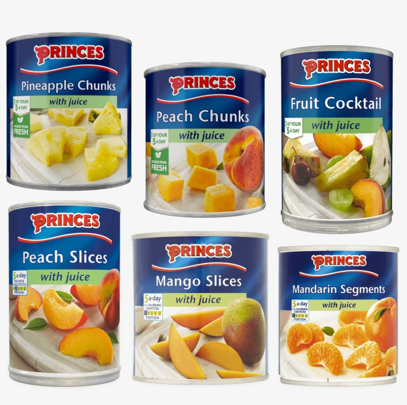 6 Tins - Princes Mandarins In Juice 298g, transparent png