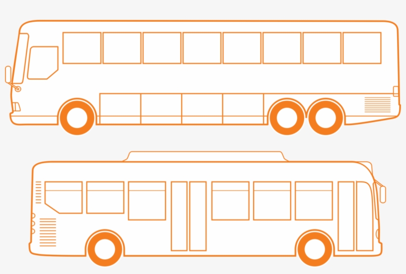 Airport Bus School Bus Public Transport Free Commercial - Clip Art, transparent png