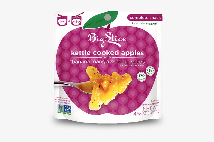 Get Free Shipping When You Buy 10 Or More Pouches Use - Big Slice Apples - Pure Kettle Cooked Apples Cinnamon, transparent png