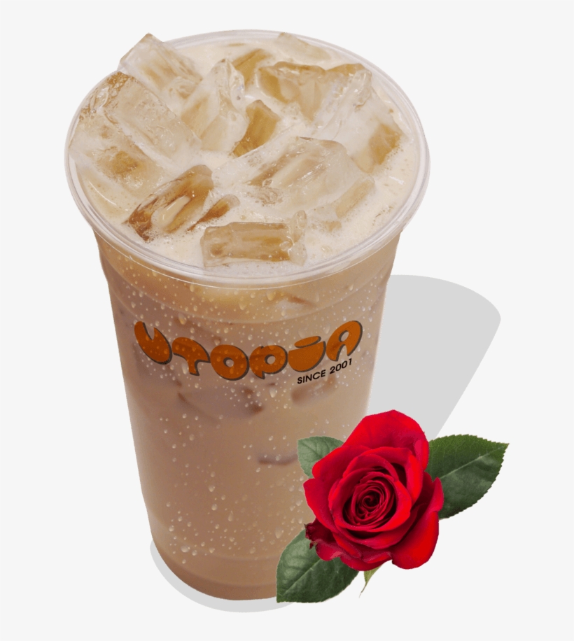 Rose Milk Tea - Garden Roses, transparent png