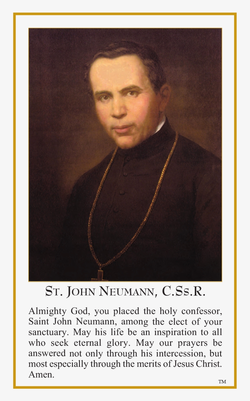 We Invite You To Express An Interest In Bringing The - St John Neumann, transparent png