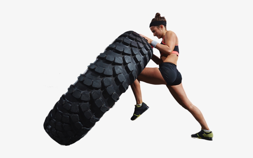 View Our Gym - Tyre Pushing Exercise Png, transparent png