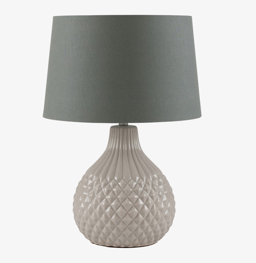 Ceramic Lamp Png Image - Pacific Lighting Grey Etched Ceramic Table Lamp, transparent png