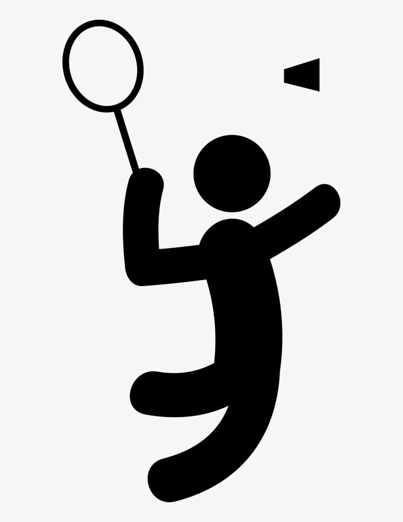 Badminton Player - - Badminton Player Icon Png, transparent png