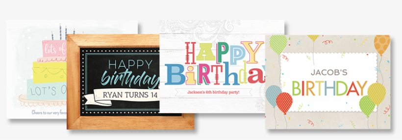 Check Out How Easy It Is To Create A Birthday Slideshow - Graphic Design, transparent png