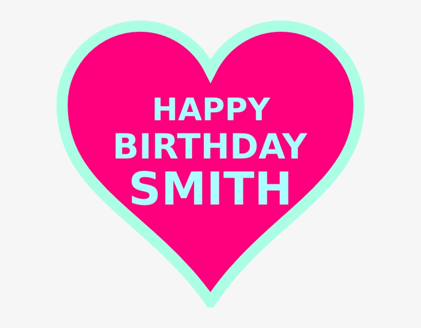 How To Set Use Smith Bday Clipart, transparent png