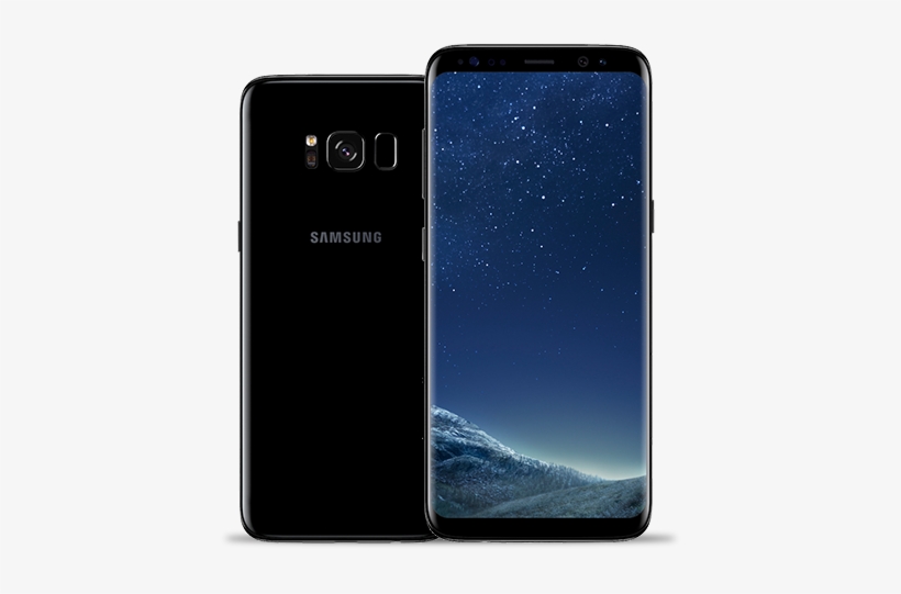 Samsung Phone - Samsung G950 Galaxy S8 4g 64gb Dual-sim Midnight Black, transparent png