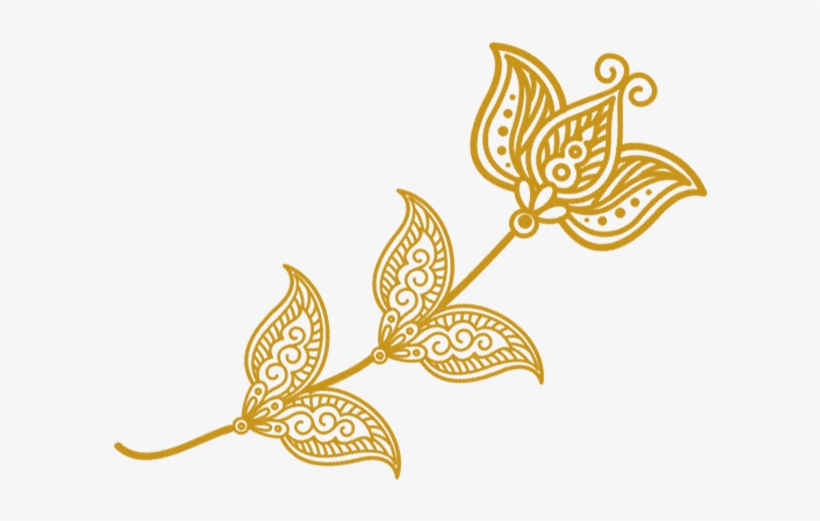 Lotus Clipart Chakra - Gold Lotus Flower Clipart, transparent png