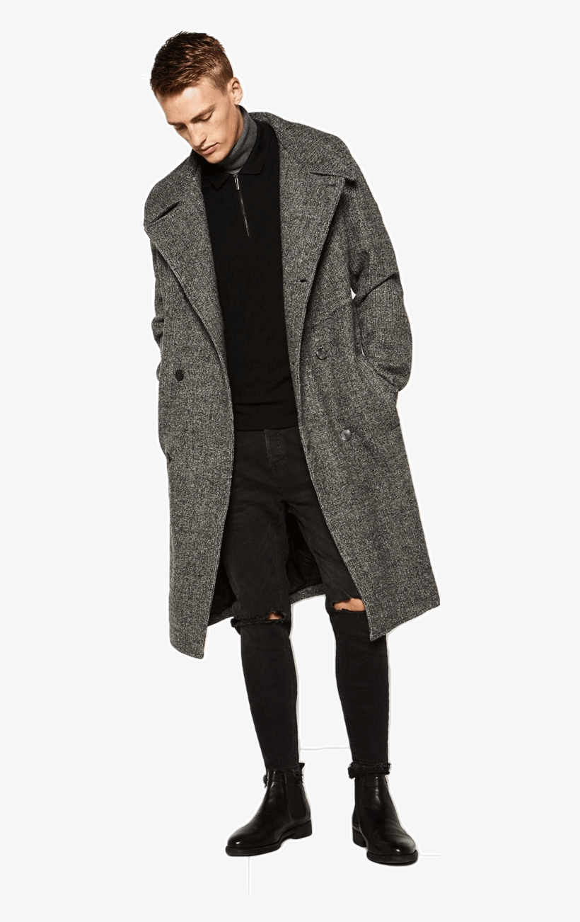 39k Long Jacket 06 Oct 2016 - Coat, transparent png