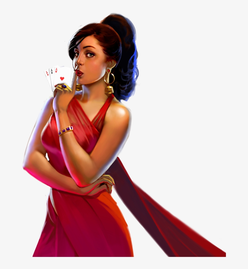 India's Favourite Card Game - Teen Patti Gold Girl, transparent png