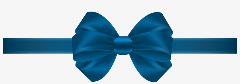 Blue Gift Bow Png Download - Red Bow Transparent Png, transparent png
