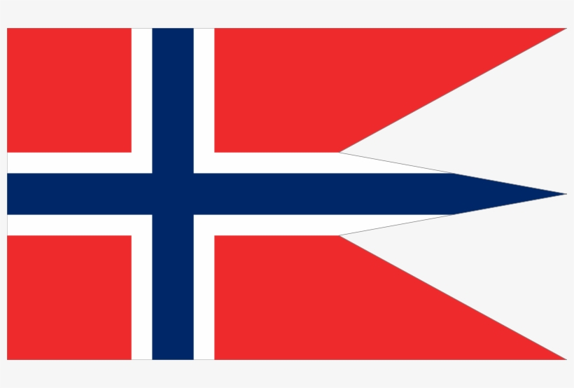 Flag Of Norway Union Between Sweden And Norway Naval - Naval Ensign Of Norway, transparent png