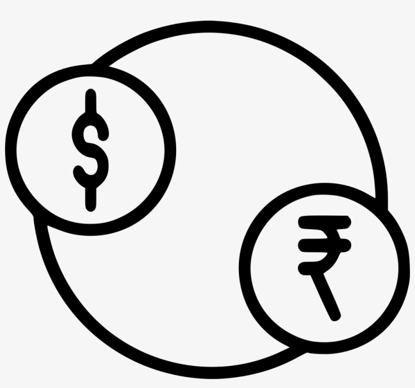 Foreign Exchange Currency Rupee Dollar Trade Comments - Ad Villaviciosa De Odon, transparent png
