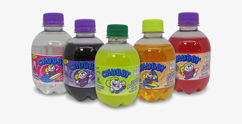 Chubby - Chubby Pineapple Sunshine Soda Real Cane Sugar 24 Bottles, transparent png
