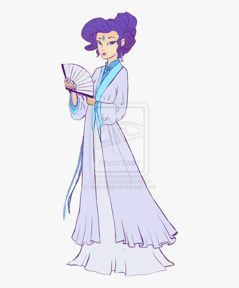Lady-largo, Bindi, China, Chinese, Fan, Hanfu, History, - Rarity, transparent png