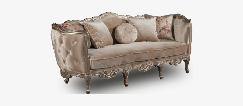 Versailles Sofa - Benetti's Italia Versailles Loveseat, Beige, transparent png