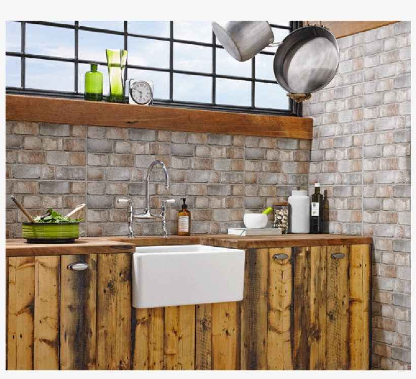 Af47858 3d Hd Paragon Brown Matt Wall 298mm - Exposed Brick Tiles, transparent png