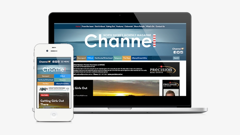 Channel Magazine New Website - Gadget, transparent png