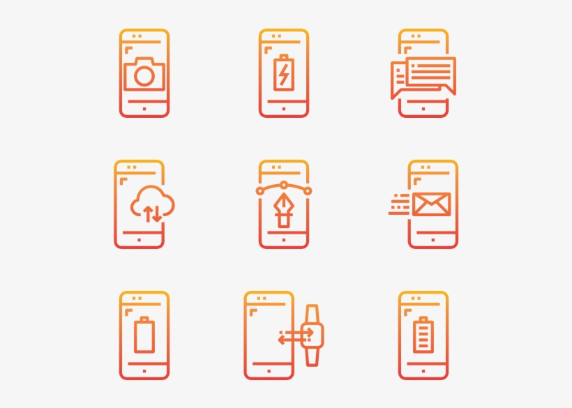 Mobile Application - Icon, transparent png