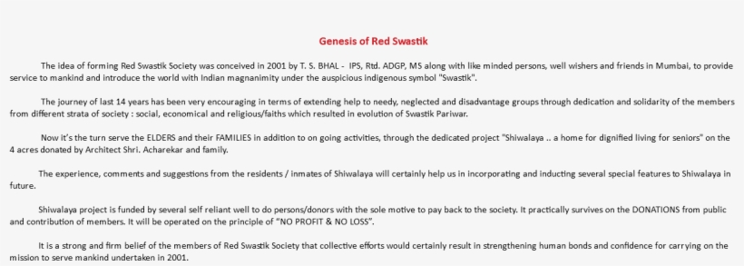 Genesis Of Red Swastik The Idea Of Forming Red Swastik - Haemodialysis Information, transparent png