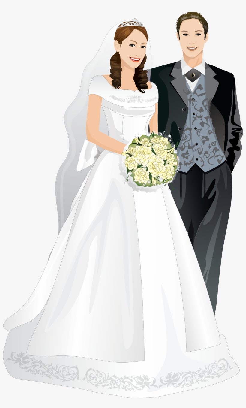 Casamento - Married Couple Png, transparent png