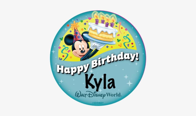 20 Mar - Disney World Birthday Button 2018, transparent png