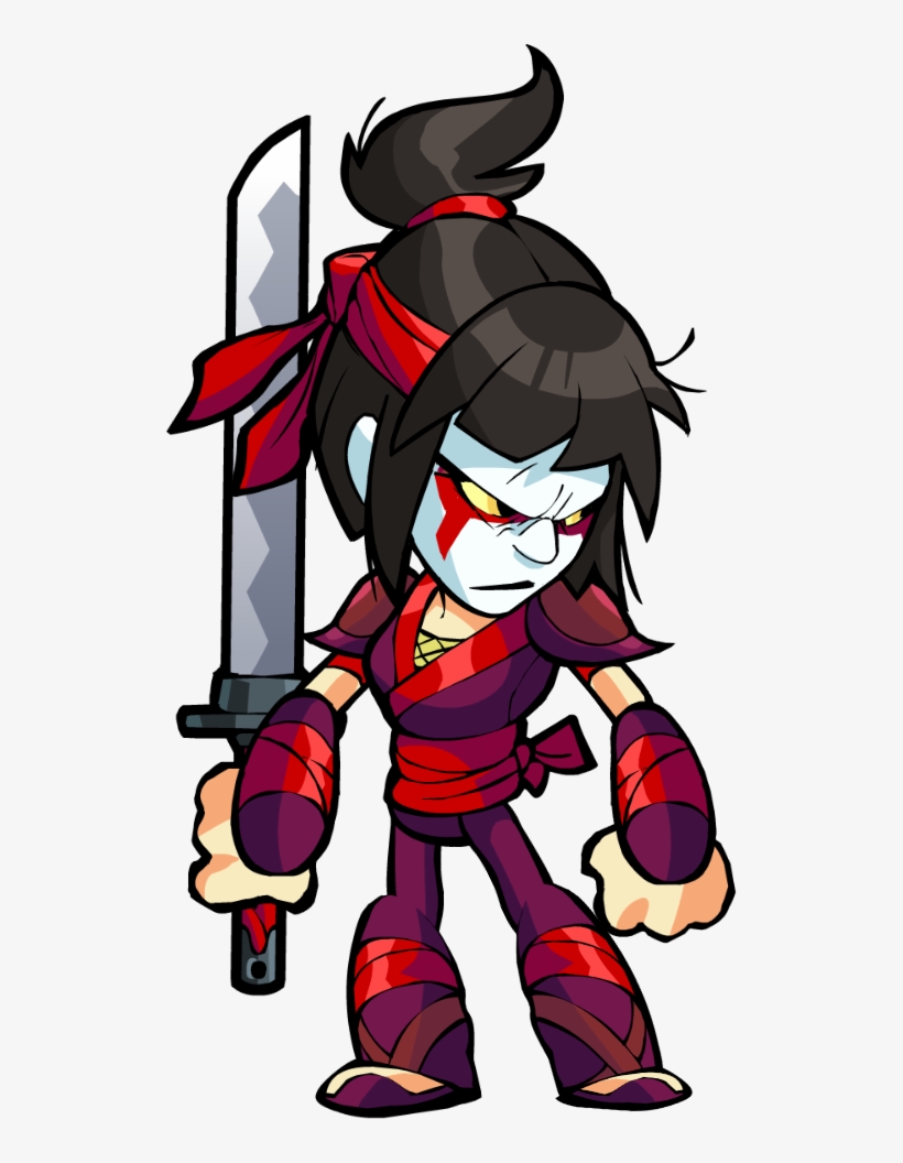 Brawlhalla Hattori Png, transparent png
