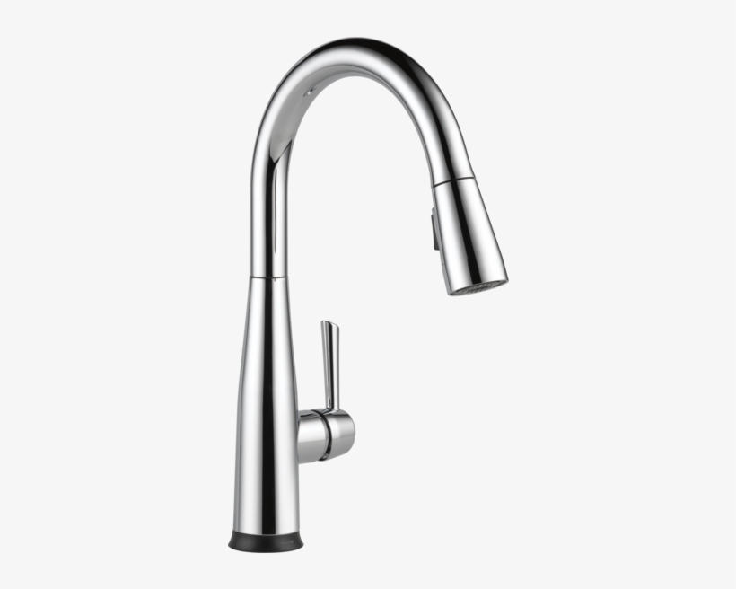 Single Handle Pull-down Kitchen Faucet With Touch2o® - Delta Essa Bar Faucet, transparent png
