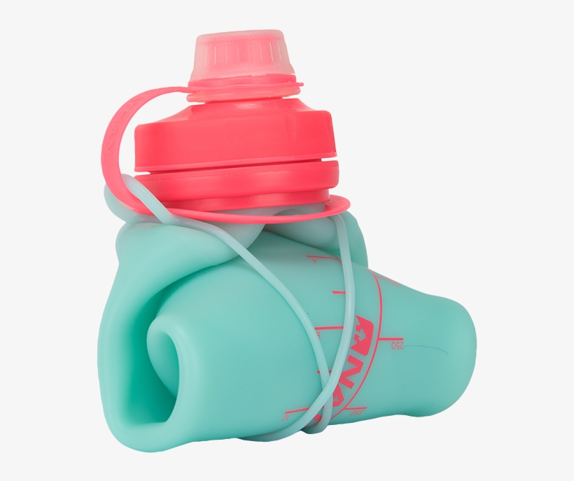 Flexshot 24oz Water Bottle - Nathan Silicone Water Bottle, transparent png