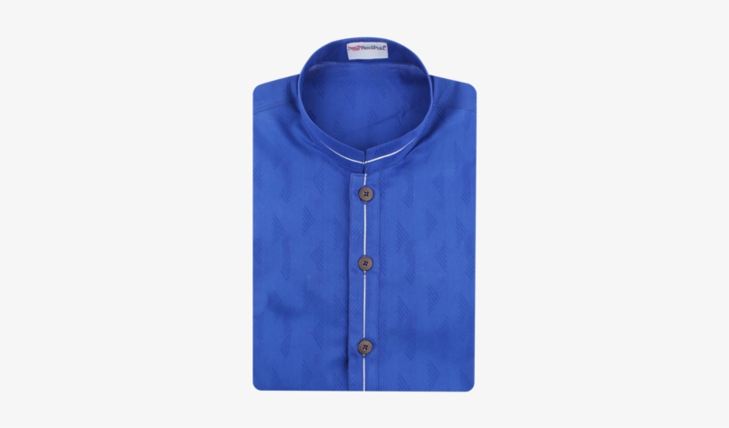 Kids Fashion Cotton Super Blue Kurta - Blue, transparent png