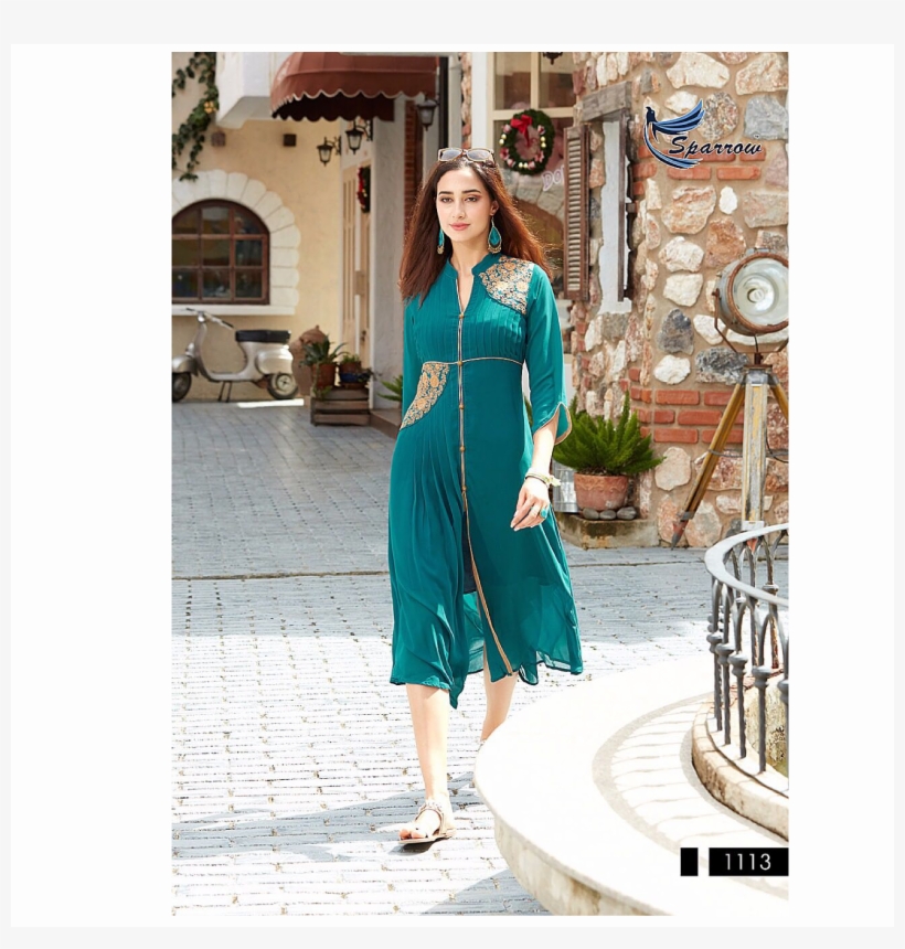 Indian Bollywood Kurta Kurti Designer Women Ethnic - Kurta, transparent png
