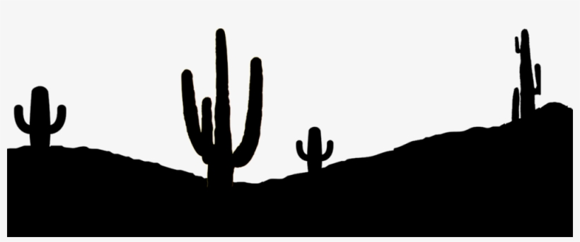 Cactus Silhouette Png, transparent png