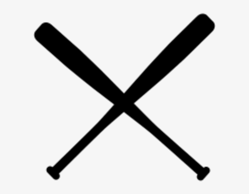 Baseball Bats Crossed Png - Baseball Bats Clipart, transparent png