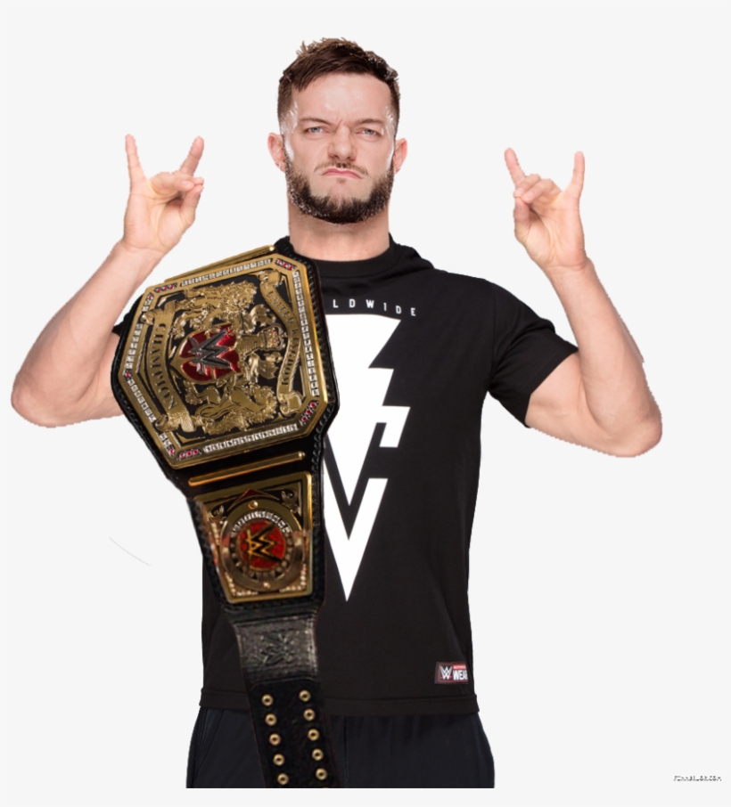 Finn Balor Uk Champion By Rnr Editions 2 By Realrocknrolla78 - Finn Balor Champion Png, transparent png
