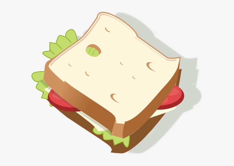 Bread Pic Clip Art At Clker - Sandwich Clip Art, transparent png