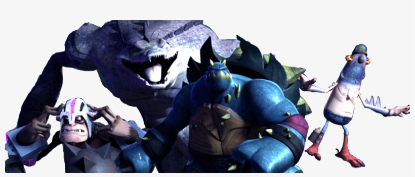 Poderosos Mutanimales - Teenage Mutant Ninja Turtles 2012 Mighty Mutanimals, transparent png