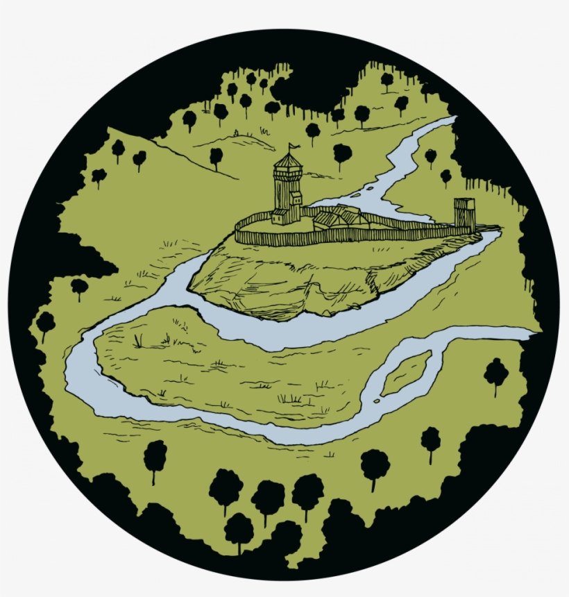 La Motte Feodale - Motte-and-bailey Castle, transparent png