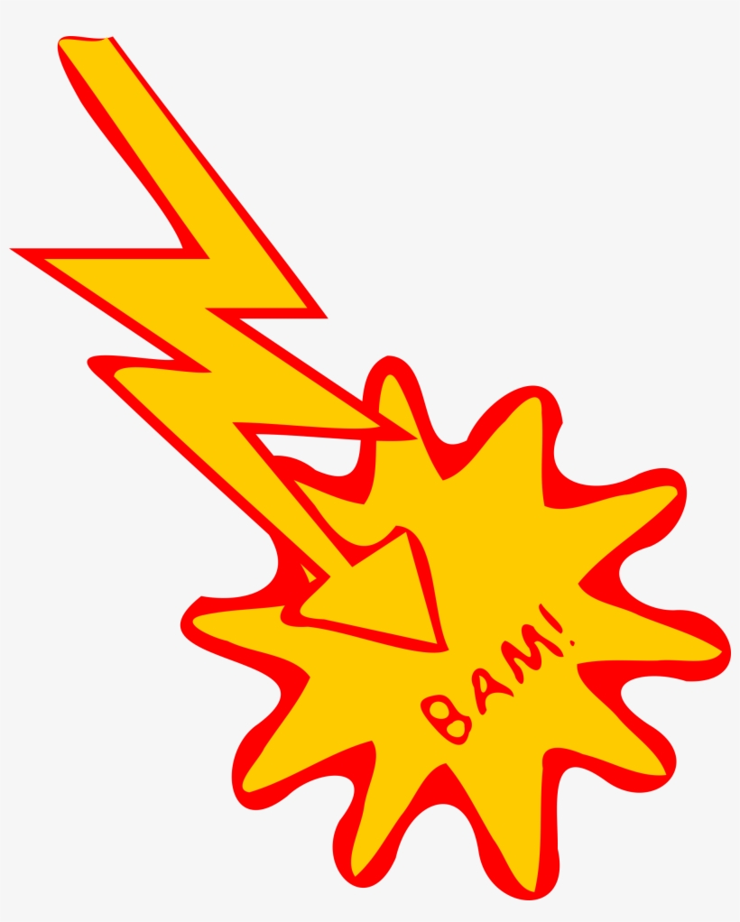 This Free Icons Png Design Of Cartoon Thunder, transparent png