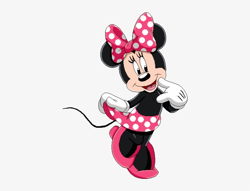 Minnie Mouse By Mollyketty On Clipart Library - Roommates Mickey & Friends - Minnie Mouse Peel, transparent png