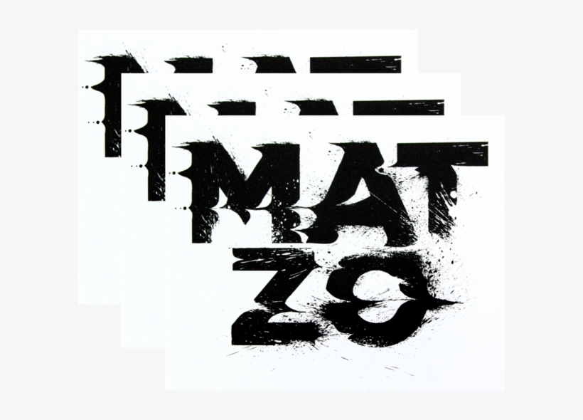 Glitch Logo Sticker 3 Pak - Mat Zo, transparent png