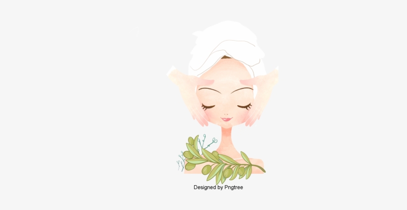 Cartoon Hand-painted Spa Beauty Design, Spa, Beauty, - Portable Network Graphics, transparent png