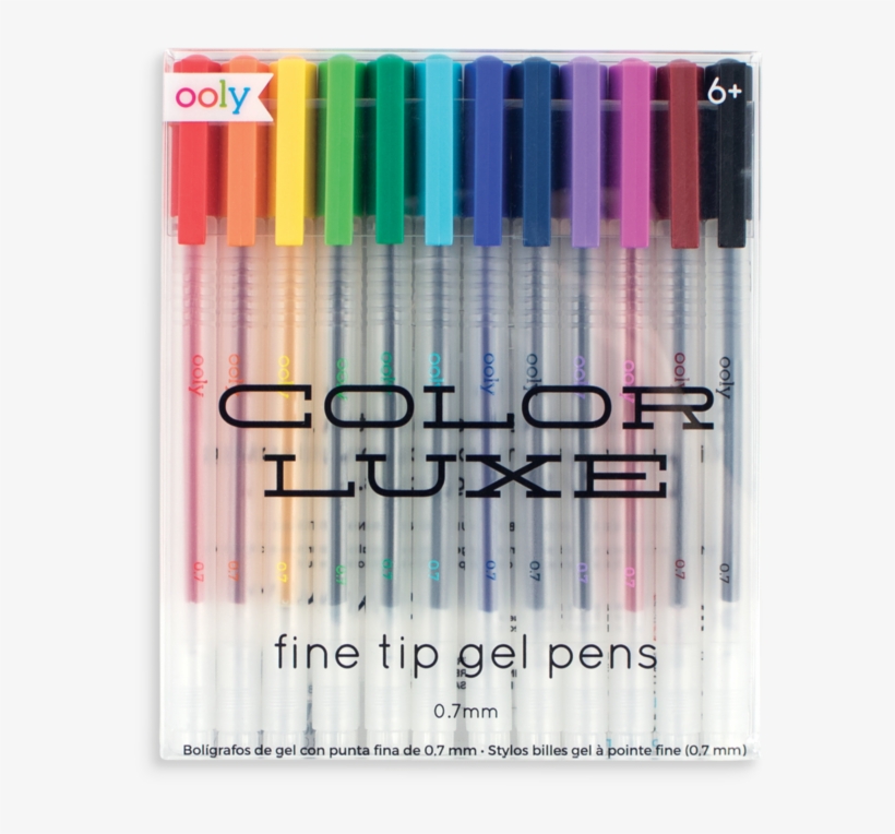 Color Luxe Gel Pens - Colour Luxe Gel Pens, transparent png